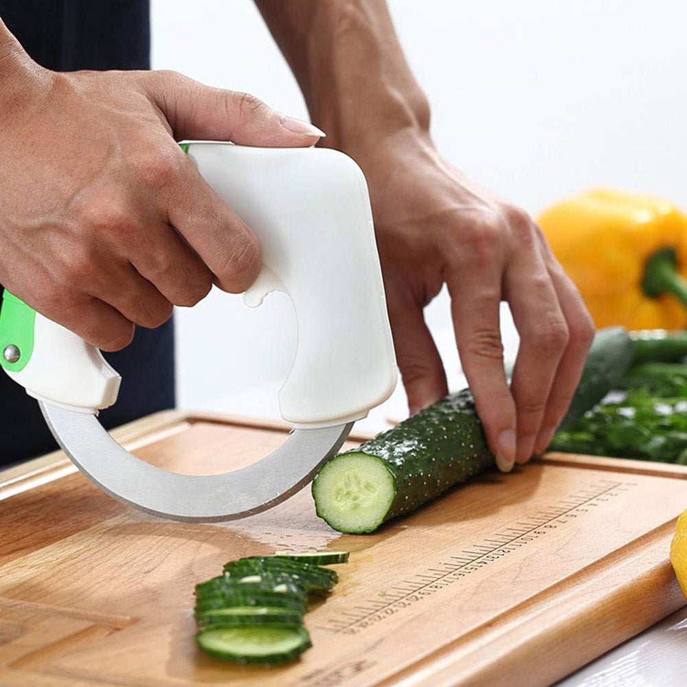 Rock Chop and Rolling Knife