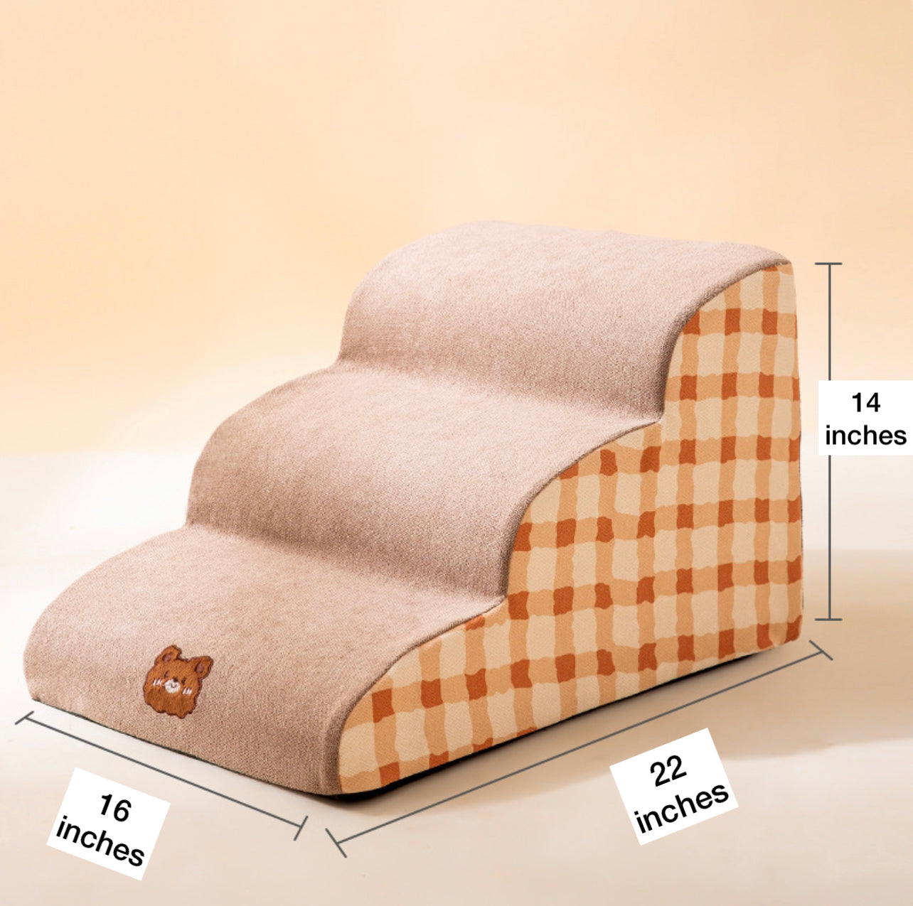 Memory Foam Pet Stairs