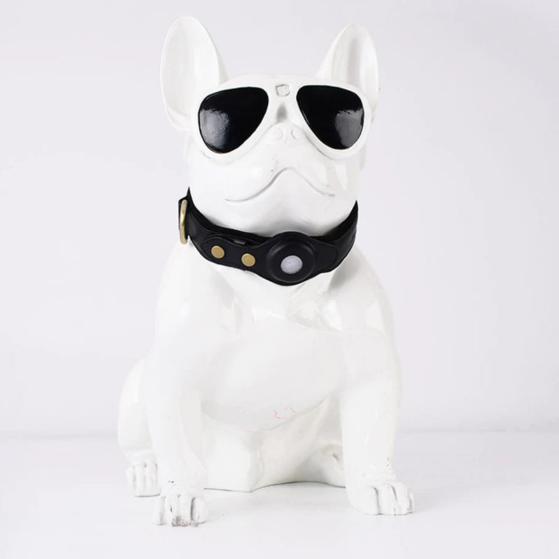 Leather Air Tag Collar