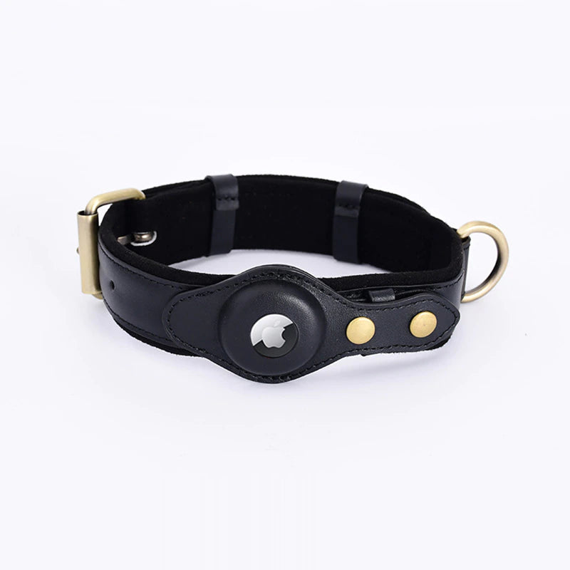 Leather Air Tag Collar