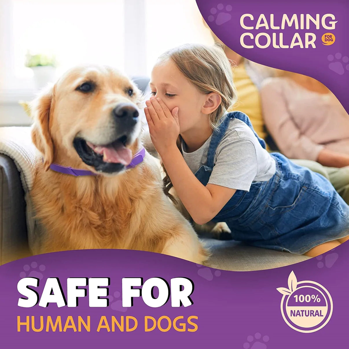 Calming Collar for Dogs (Triple Pack - 4 months supply)