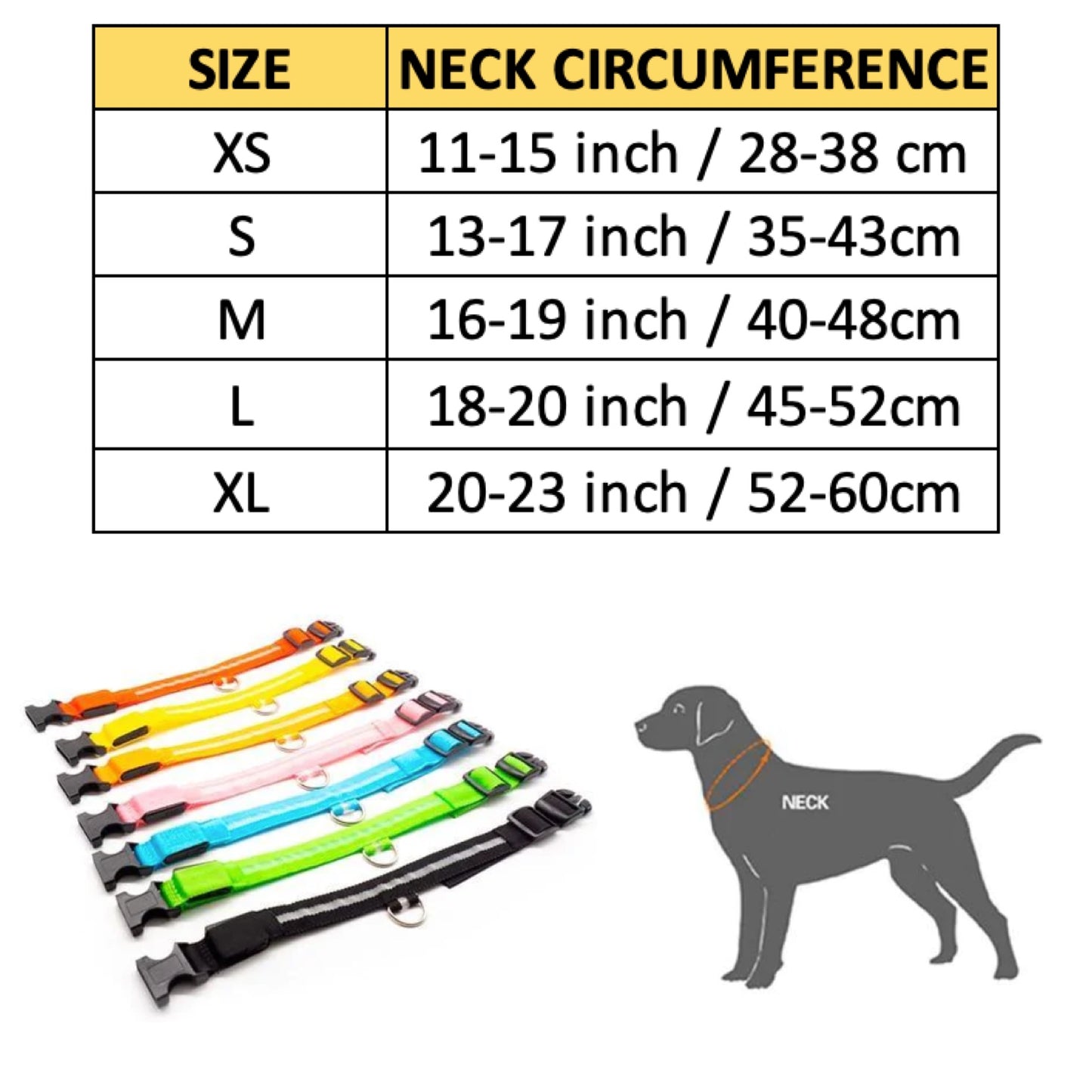 LED Dog Collar