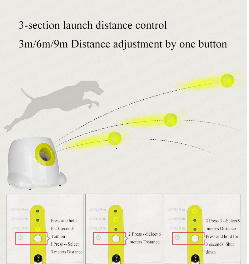 Automatic Tennis Dog Launcher