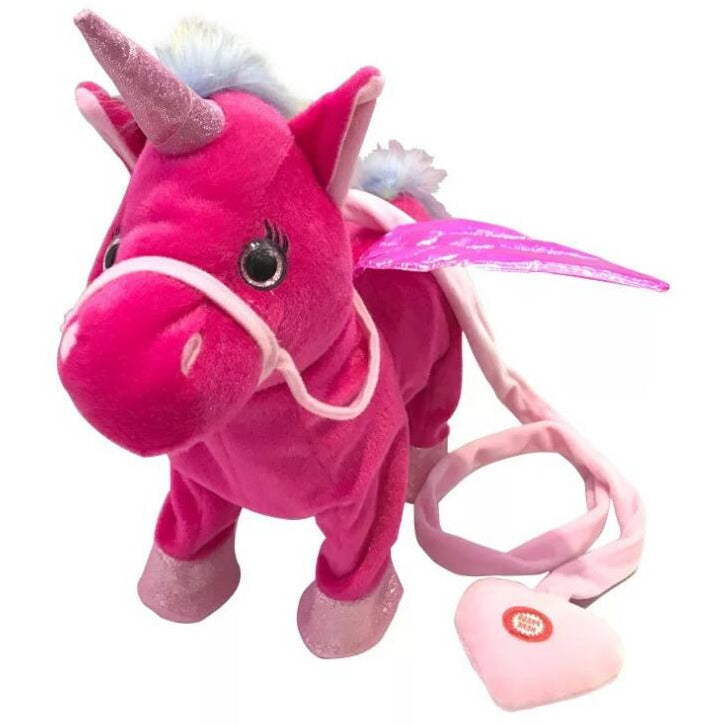 Walking Unicorn Plush Toy