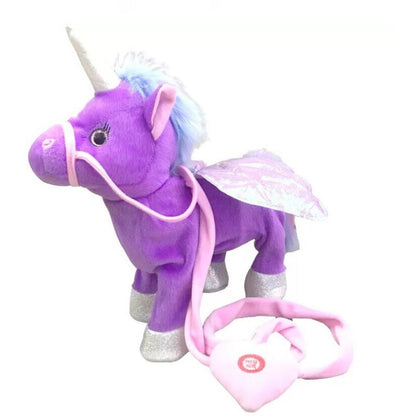 Walking Unicorn Plush Toy