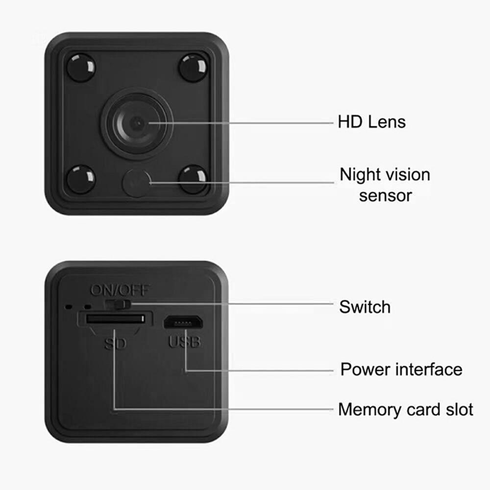 Super Spy Mini Wi-Fi 1080p Anti-theft Camera