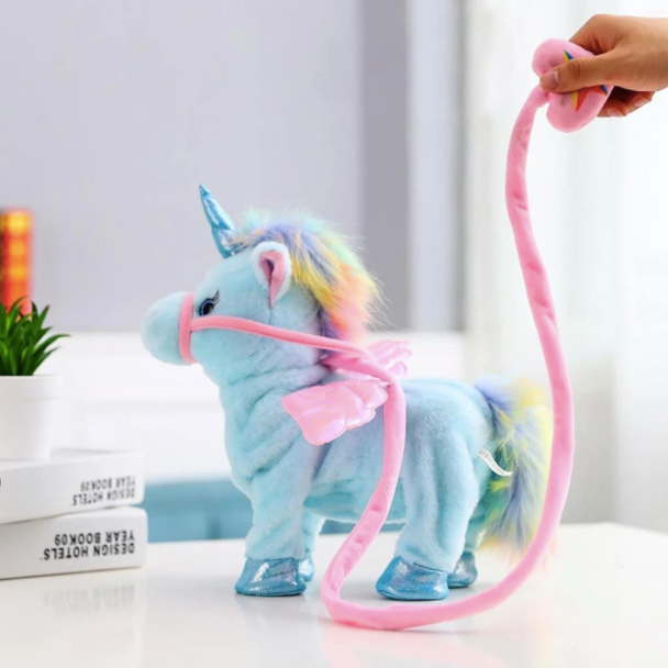 Walking Unicorn Plush Toy