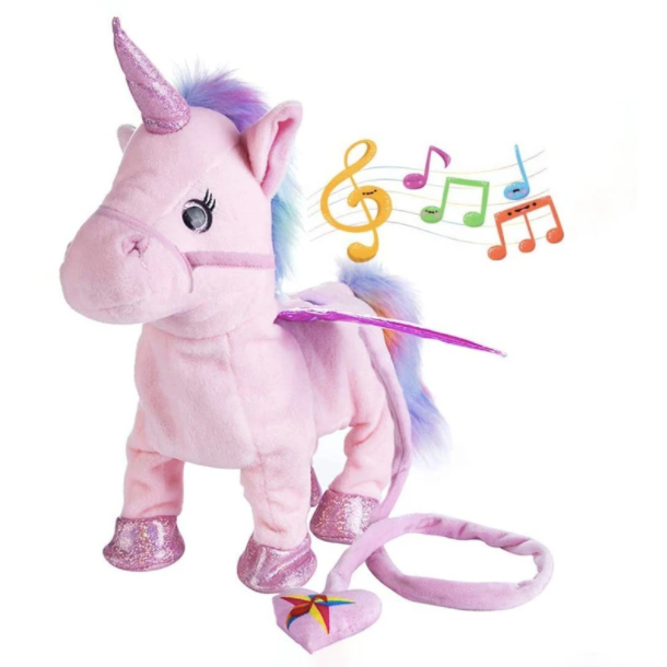 Walking Unicorn Plush Toy