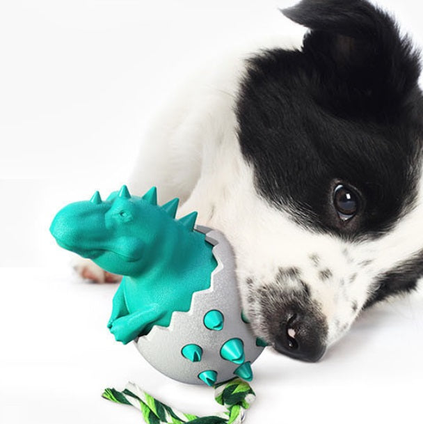 Dinosaur Eggs Dog Chew Toy