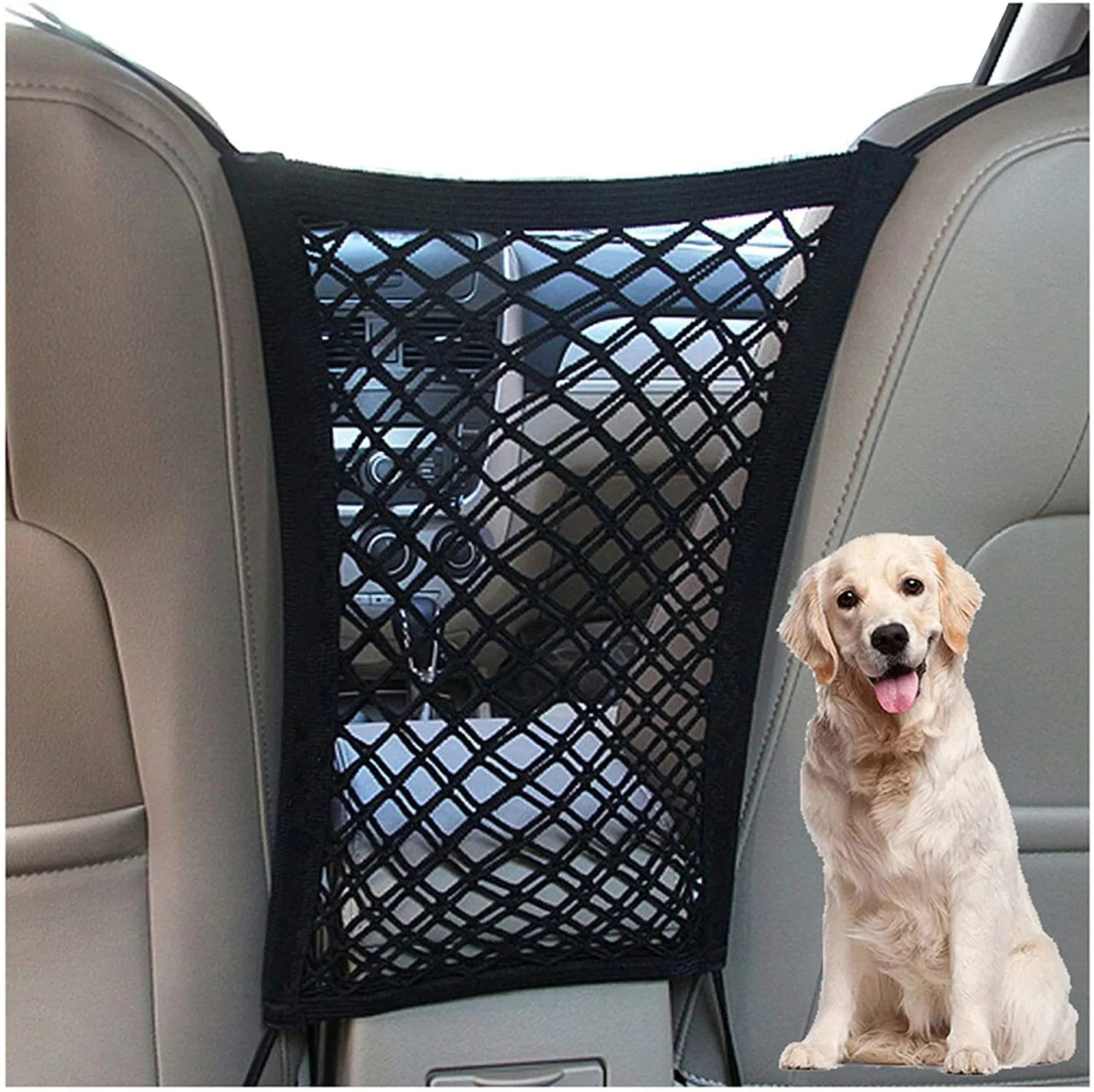 Dog Car Net Barrier